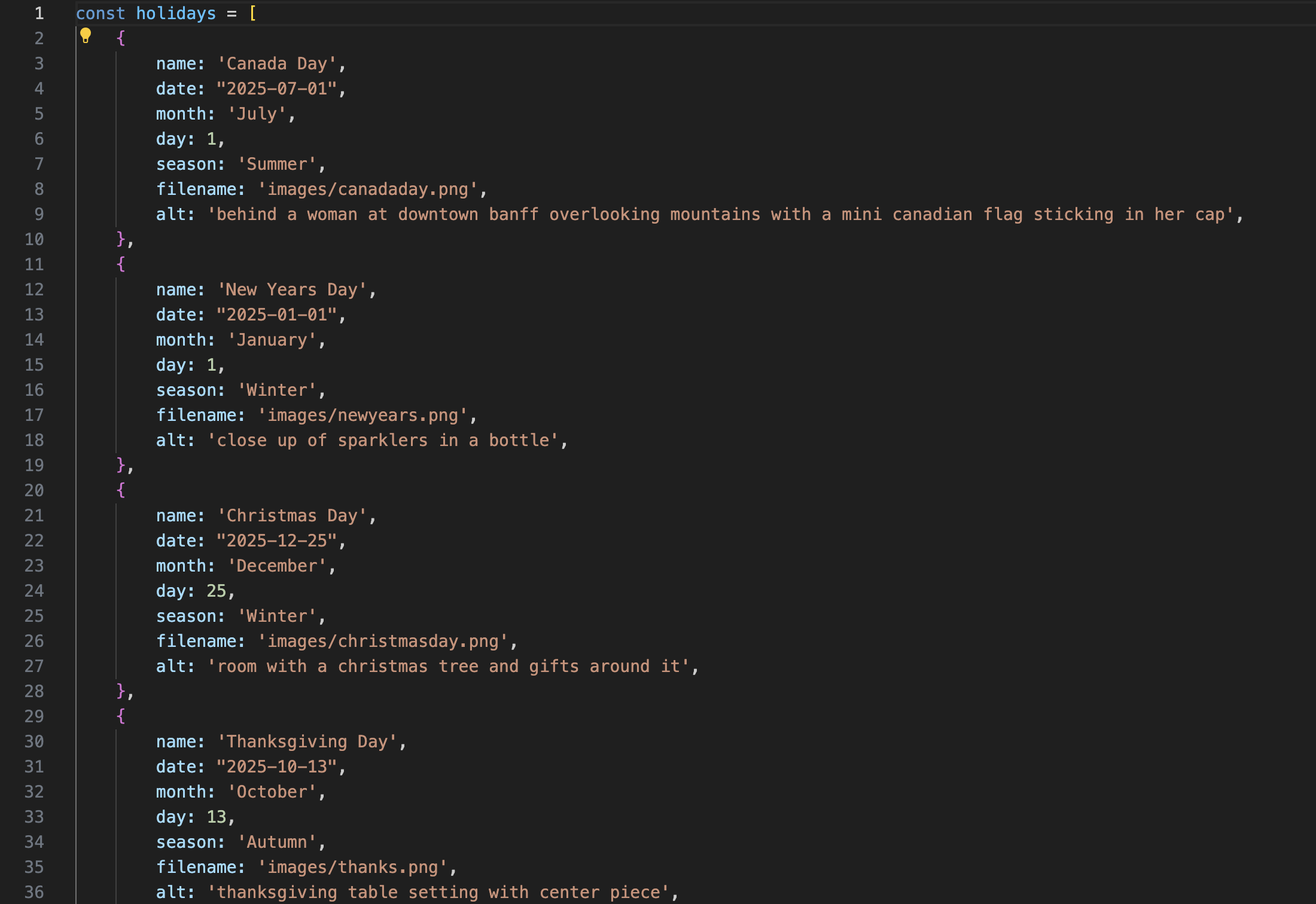 screenshot of the wild rose foundry homepage