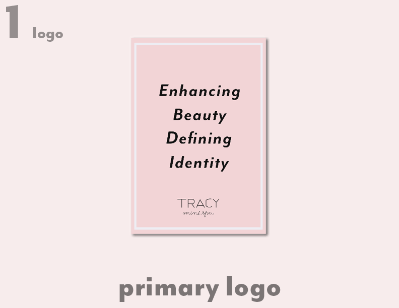 screenshot of the brand identity pages
